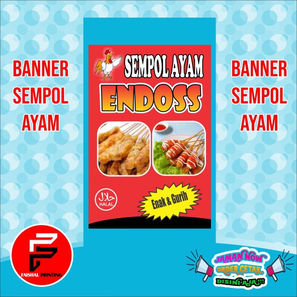 Detail Desain Banner Sempol Ayam Nomer 5