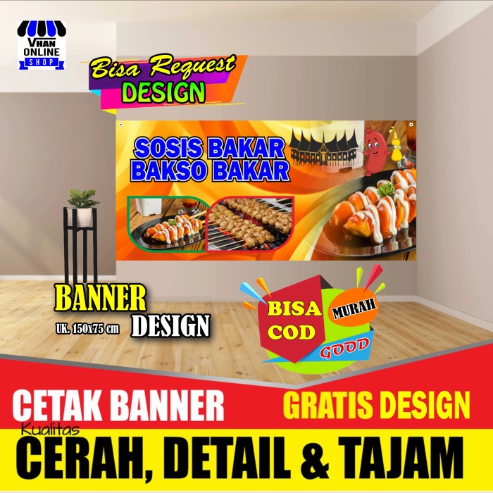 Detail Desain Banner Sosis Bakar Nomer 43