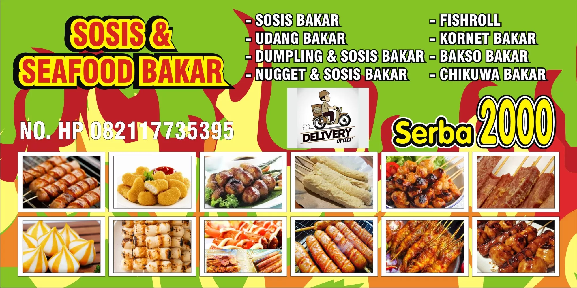 Detail Desain Banner Sosis Bakar Nomer 46