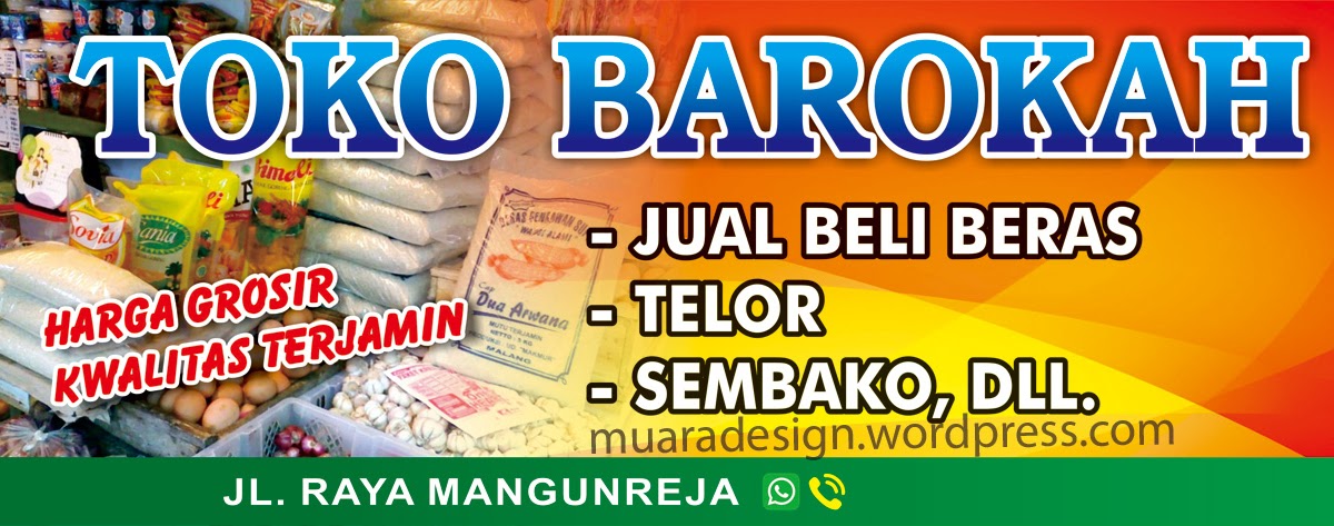 Detail Desain Banner Toko Sembako Nomer 56