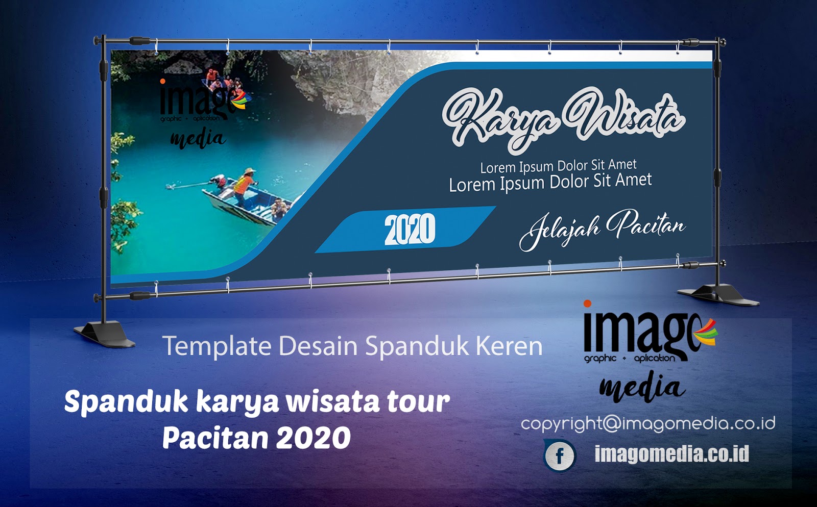 Detail Desain Banner Tour Nomer 5