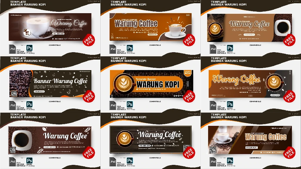 Detail Desain Banner Warung Kopi Nomer 20