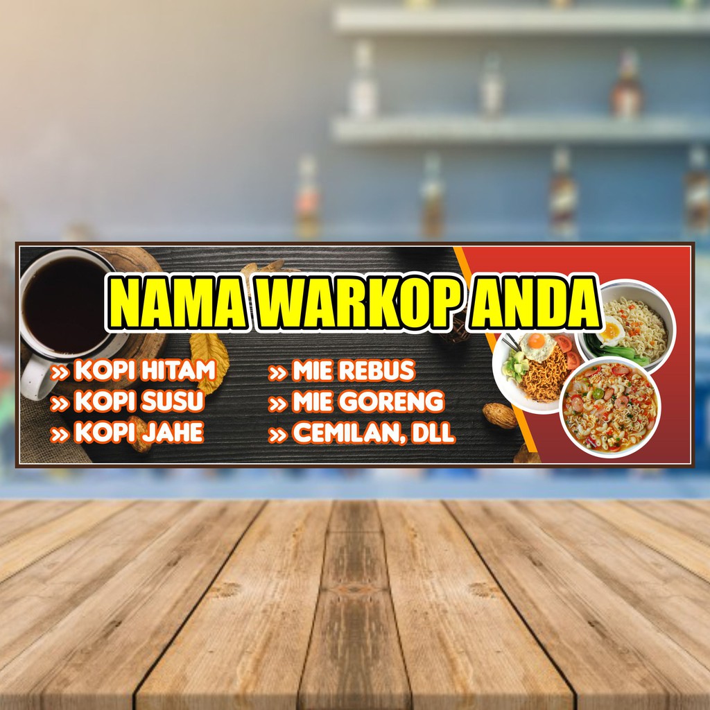 Detail Desain Banner Warung Kopi Nomer 55