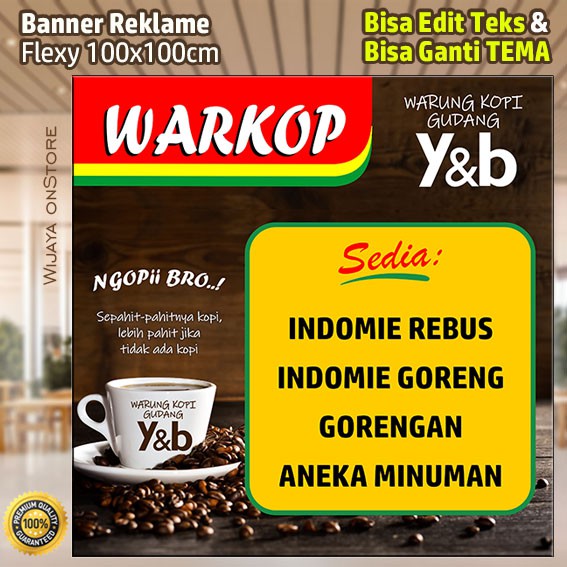 Detail Desain Banner Warung Kopi Nomer 9