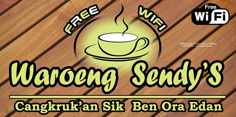 Detail Desain Banner Warung Kopi Cdr Nomer 39