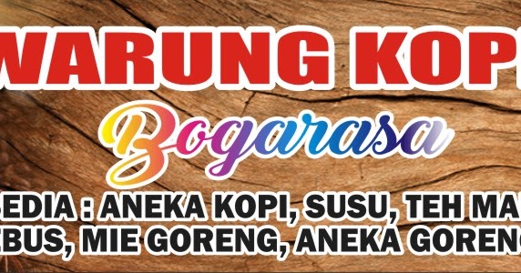 Detail Desain Banner Warung Kopi Cdr Nomer 44