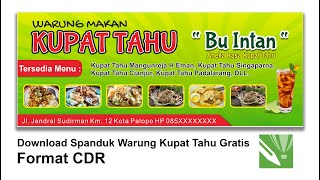 Detail Desain Banner Warung Makan Cdr Nomer 20