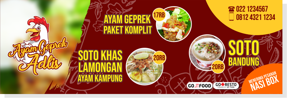 Detail Desain Banner Warung Makan Cdr Nomer 32