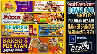 Detail Desain Banner Warung Makan Cdr Nomer 40