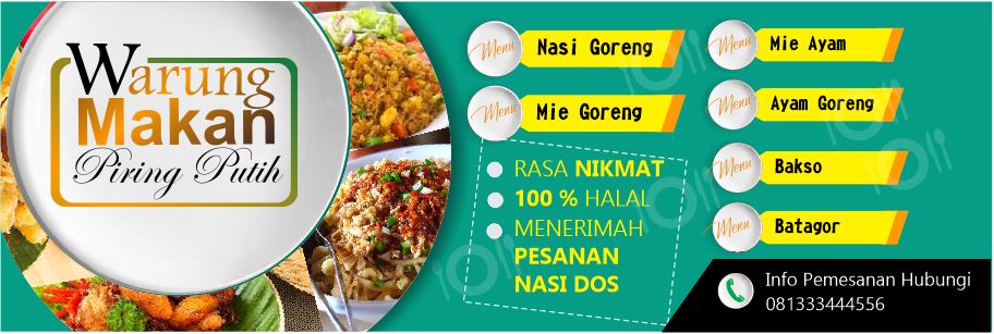 Detail Desain Banner Warung Makan Cdr Nomer 42