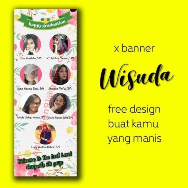 Detail Desain Banner Wisuda Nomer 31