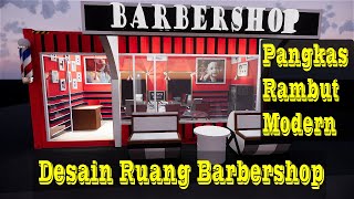 Detail Desain Barbershop Container Nomer 16