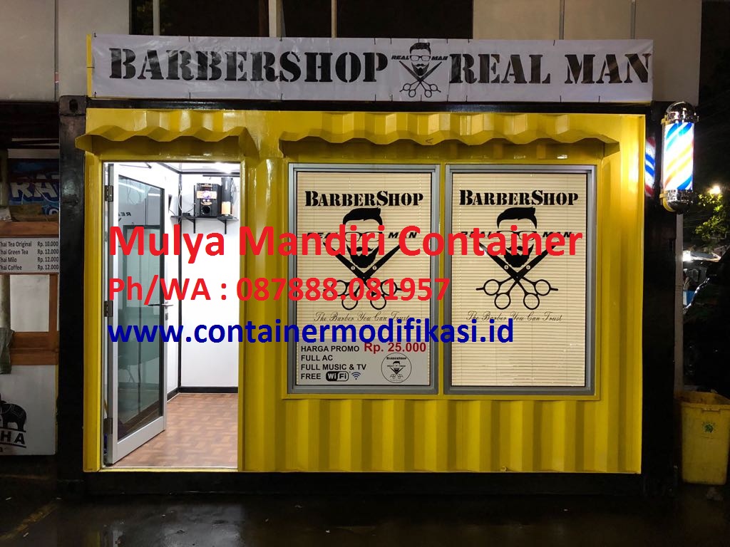 Detail Desain Barbershop Container Nomer 44