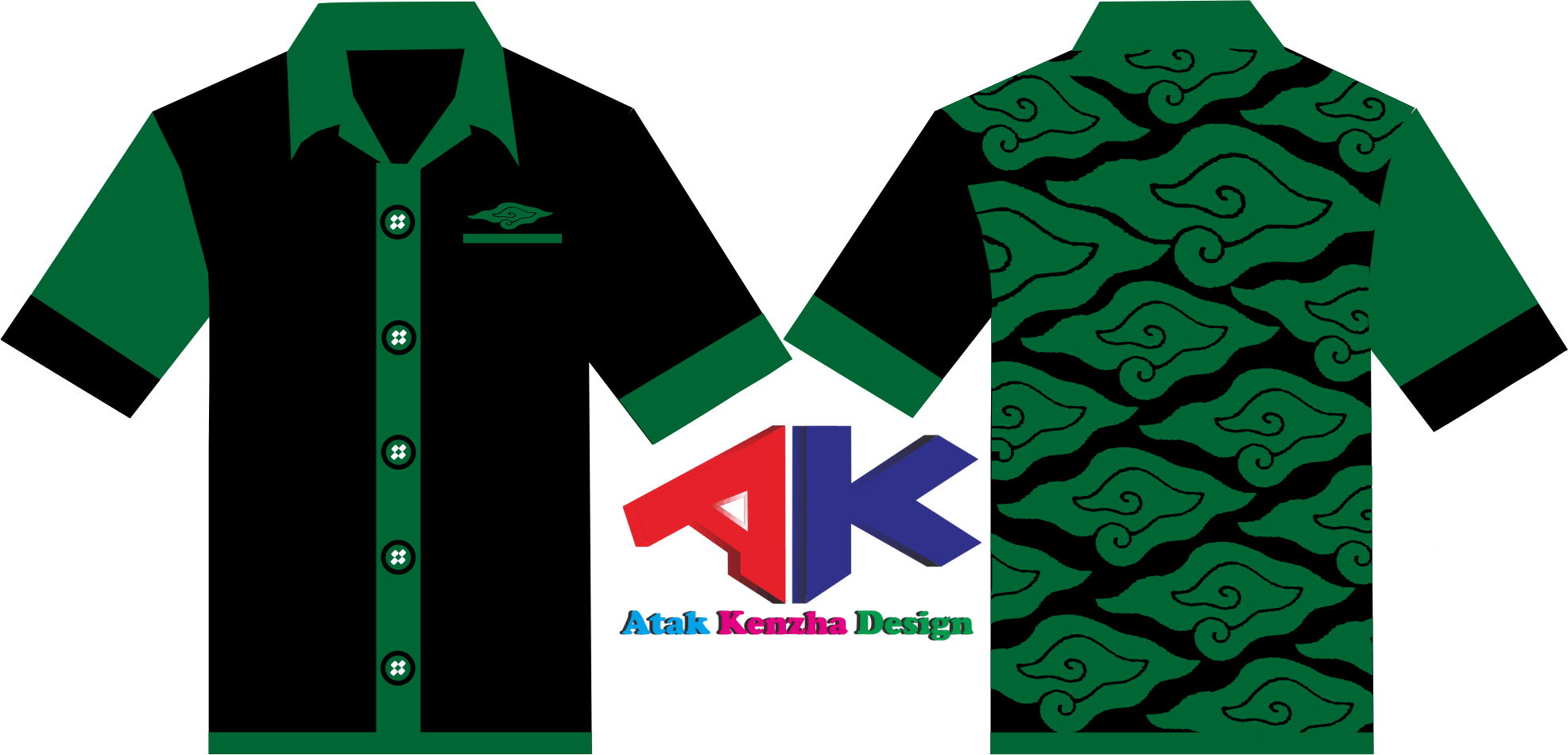 Detail Desain Batik Corel Draw Nomer 42