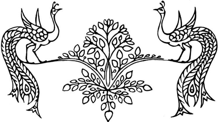Detail Desain Batik Fauna Nomer 14