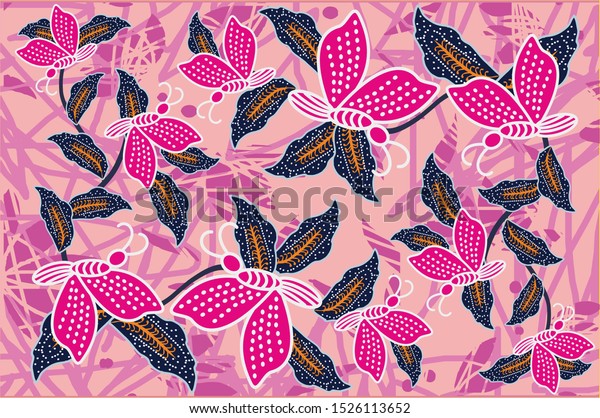 Detail Desain Batik Fauna Nomer 6