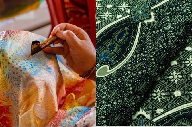 Detail Desain Batik Kontemporer Nomer 13