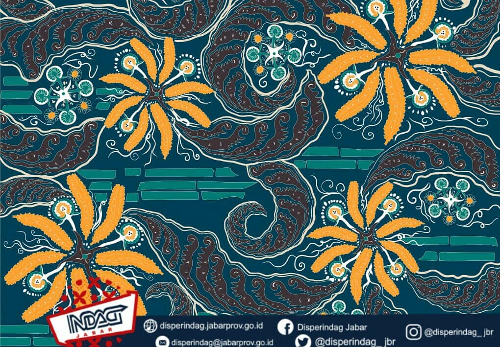 Detail Desain Batik Kontemporer Nomer 15