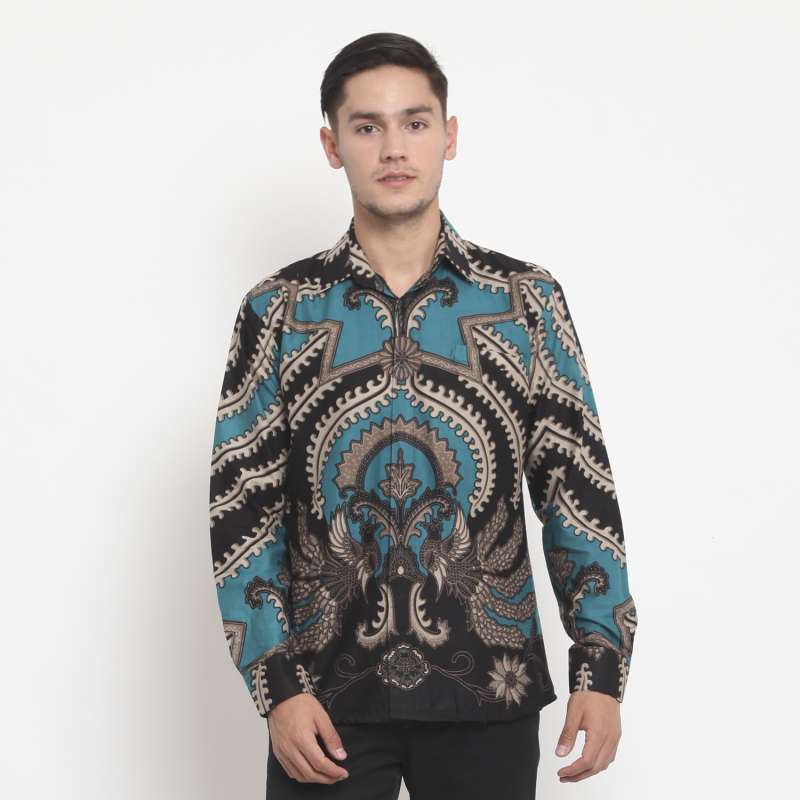 Detail Desain Batik Modern Lengan Panjang Nomer 51