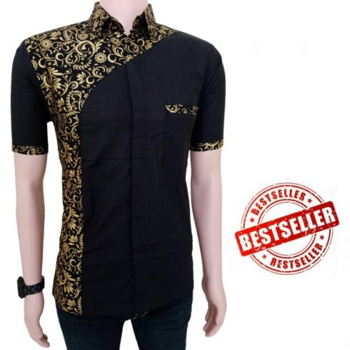 Detail Desain Batik Modern Pria Nomer 13