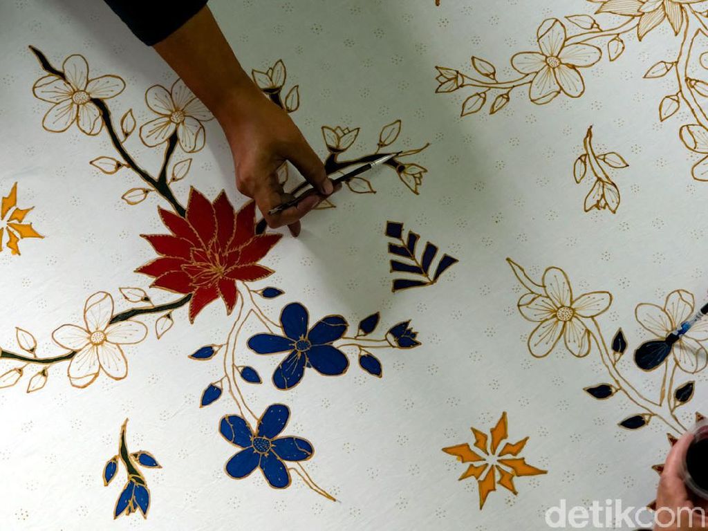 Detail Desain Batik Tulis Nomer 40