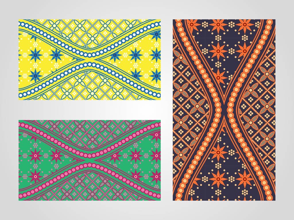 Detail Desain Batik Vector Nomer 24
