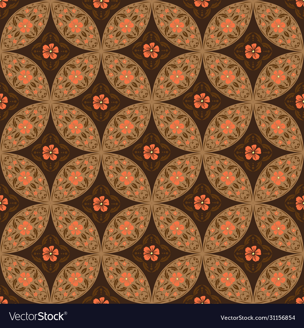 Detail Desain Batik Vector Nomer 29