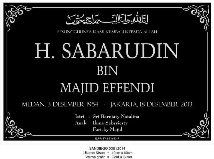 Desain Batu Nisan Islam - 58+ Koleksi Gambar