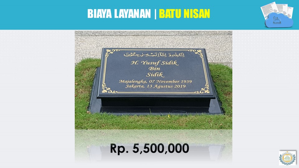 Detail Desain Batu Nisan Islam Nomer 24