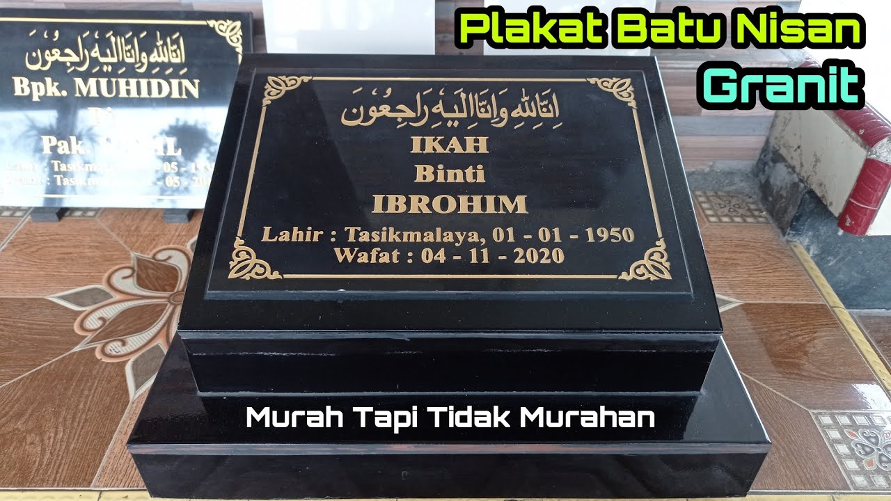 Detail Desain Batu Nisan Islam Nomer 26