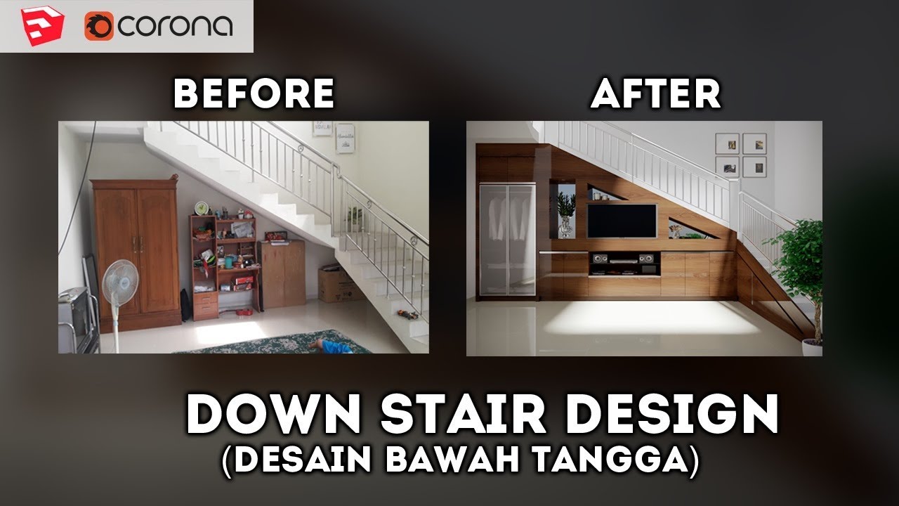 Detail Desain Bawah Tangga Nomer 42