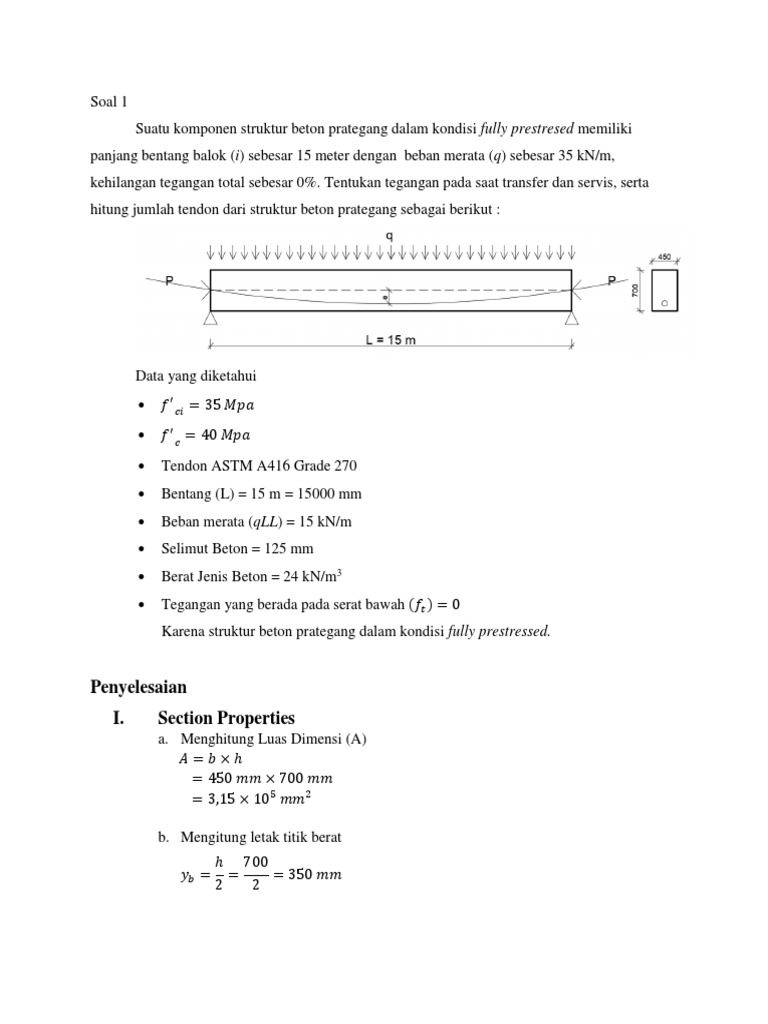 Detail Desain Beton Prategang Nomer 46