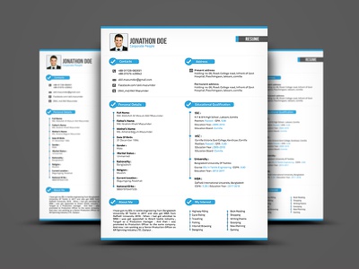 Detail Desain Biodata Nomer 10