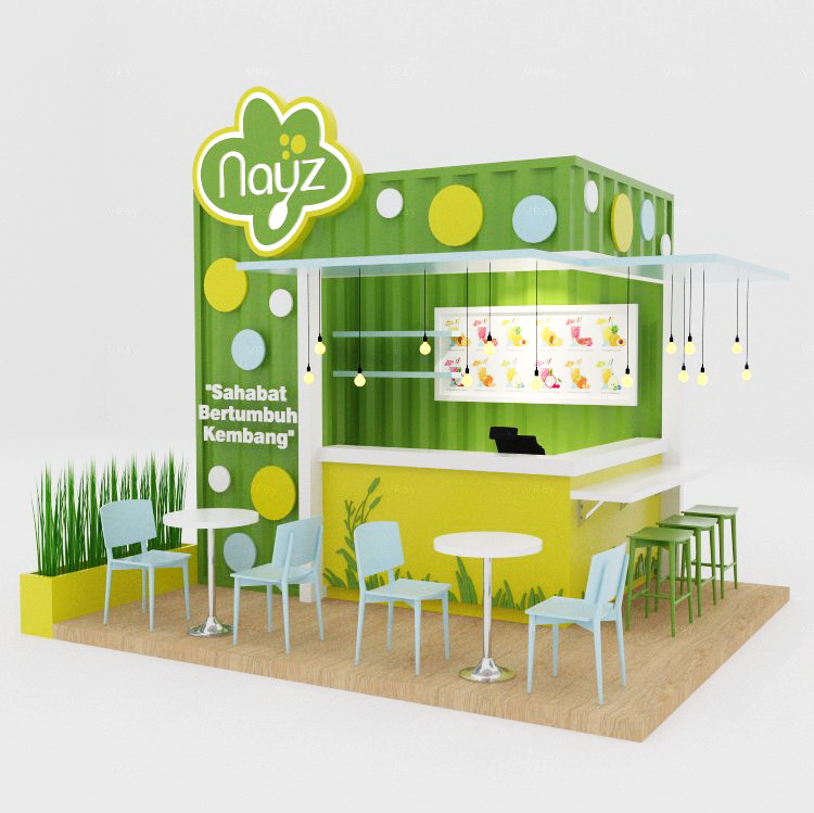 Detail Desain Booth Container Nomer 33