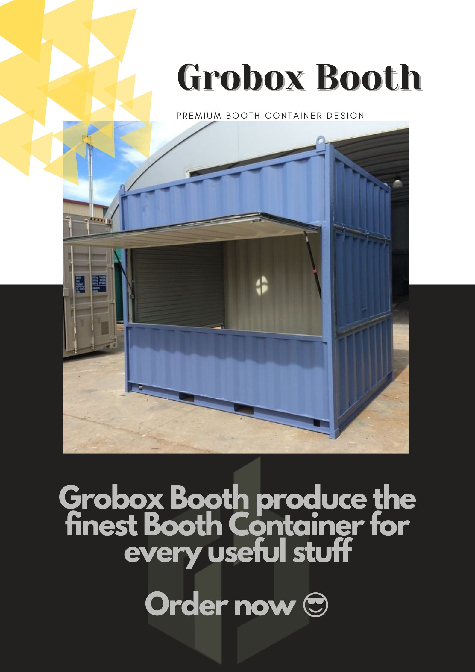 Detail Desain Booth Container Nomer 57