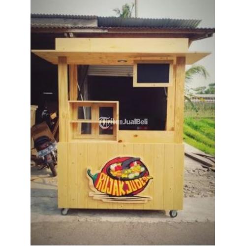 Detail Desain Booth Kayu Nomer 23