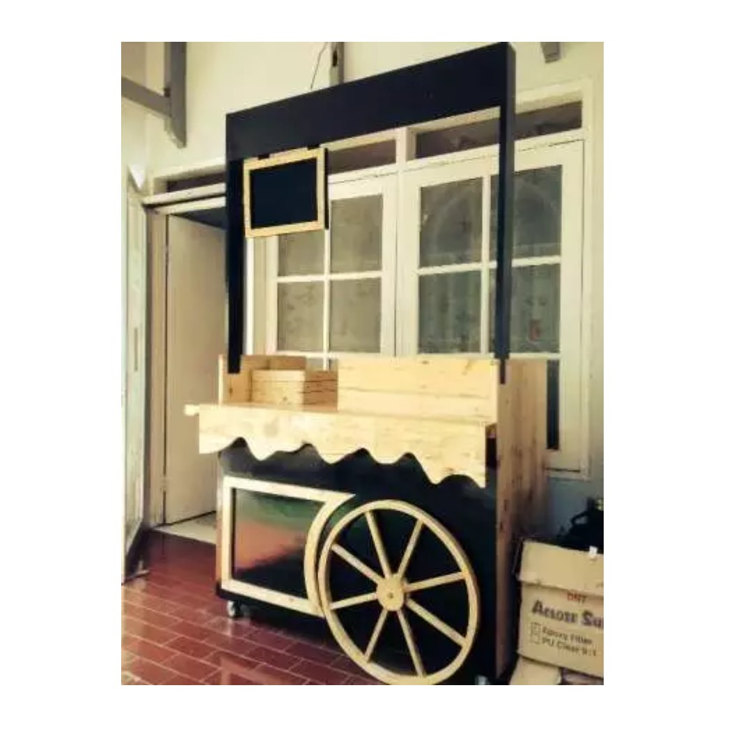 Detail Desain Booth Kayu Nomer 41