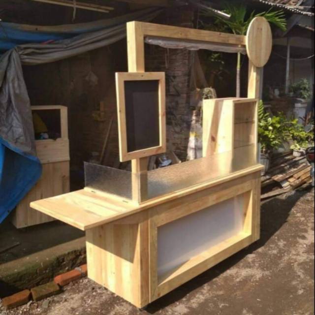 Detail Desain Booth Kayu Nomer 10