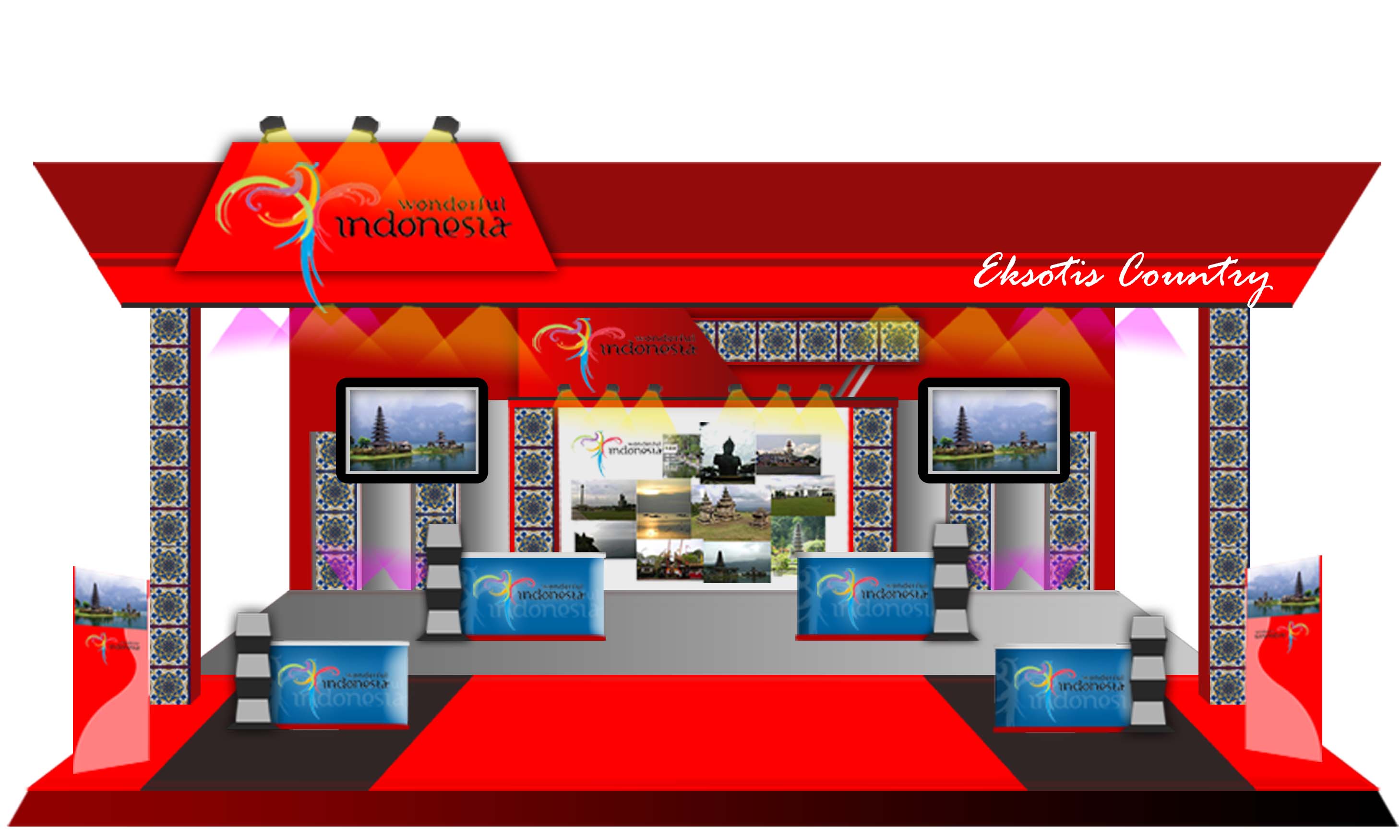 Detail Desain Booth Minimalis Nomer 49