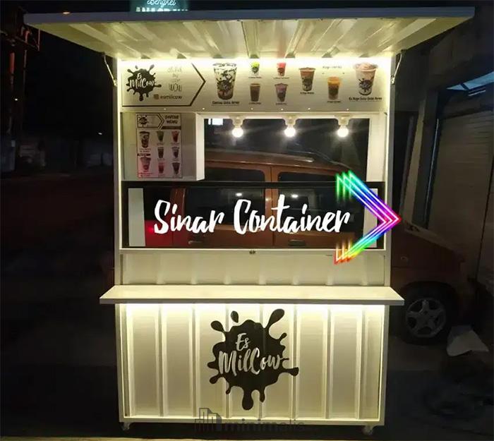 Detail Desain Booth Minuman Kekinian Nomer 2