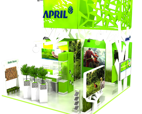 Detail Desain Booth Pameran Nomer 24