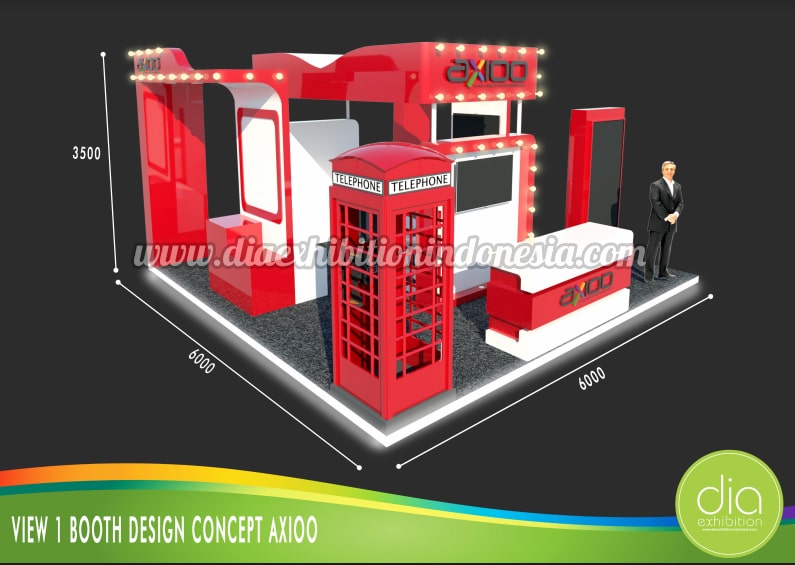 Detail Desain Booth Pameran Nomer 32