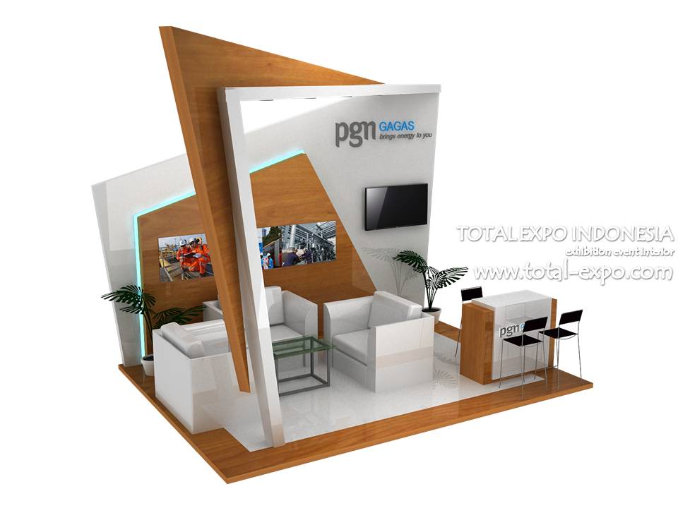 Detail Desain Booth Pameran Nomer 35