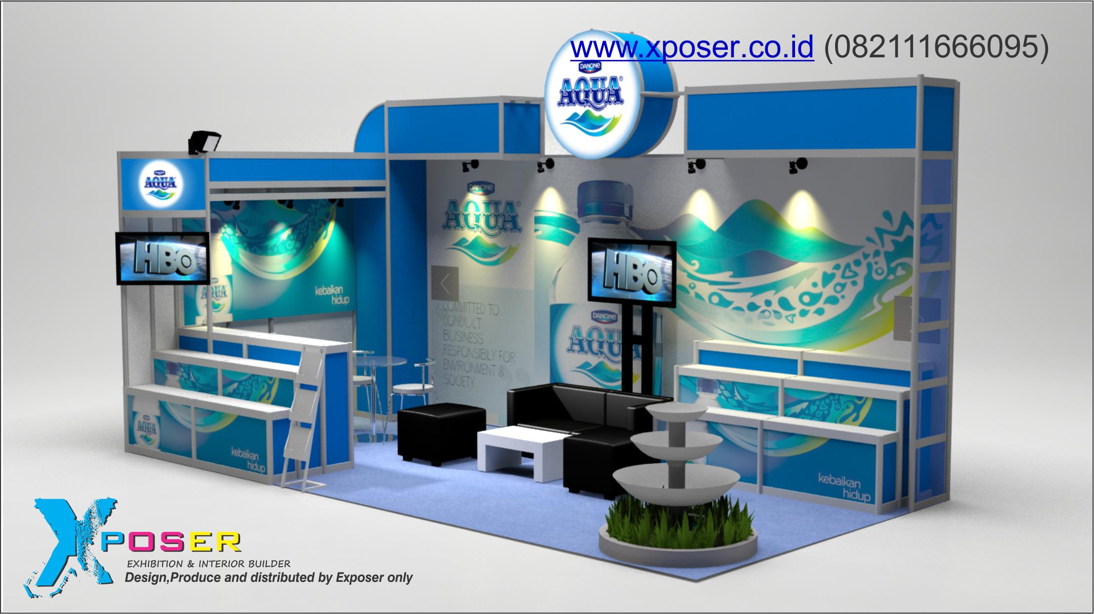 Detail Desain Booth Pameran Nomer 42