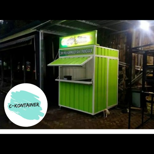 Detail Desain Booth Semi Container Nomer 14