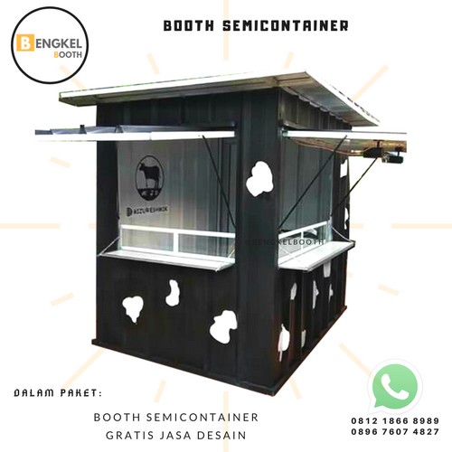 Detail Desain Booth Semi Container Nomer 16