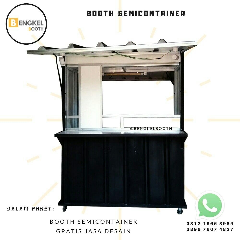 Detail Desain Booth Semi Container Nomer 28