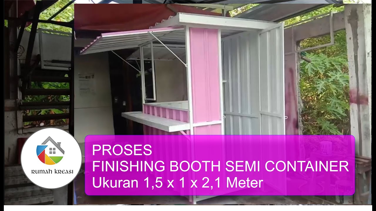 Detail Desain Booth Semi Container Nomer 43