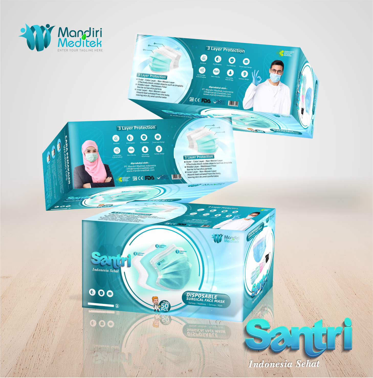 Detail Desain Box Hijab Nomer 55