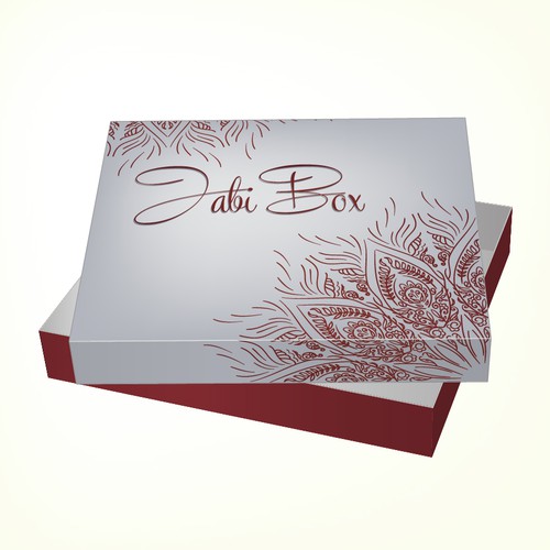 Detail Desain Box Hijab Nomer 8